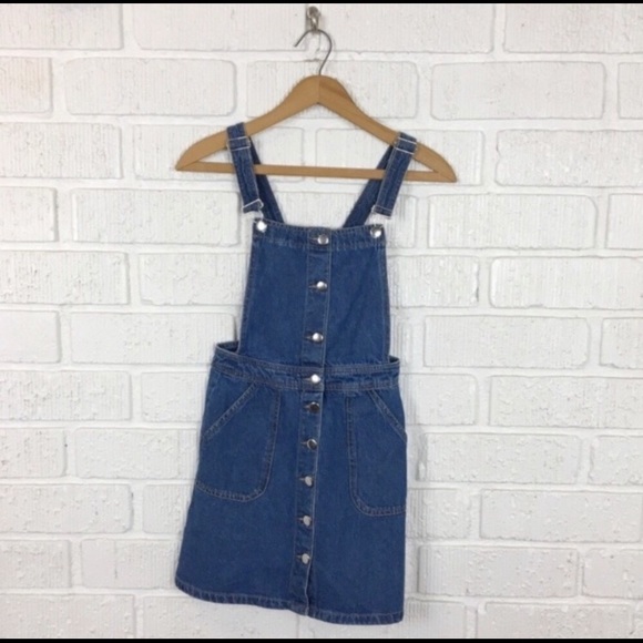 H&M Denim Overall Dress - Picture 1 of 6